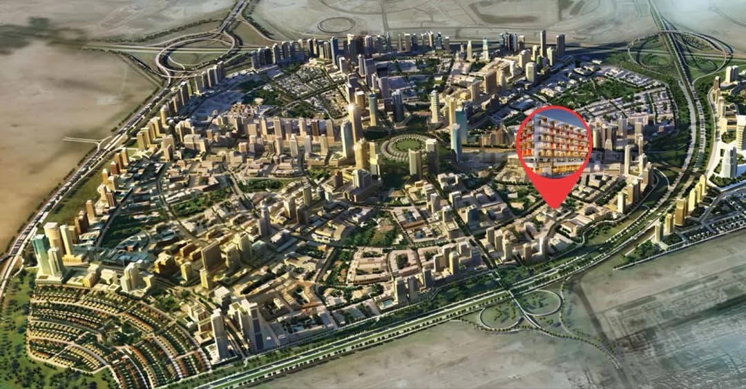 Binghatti Rose master plan