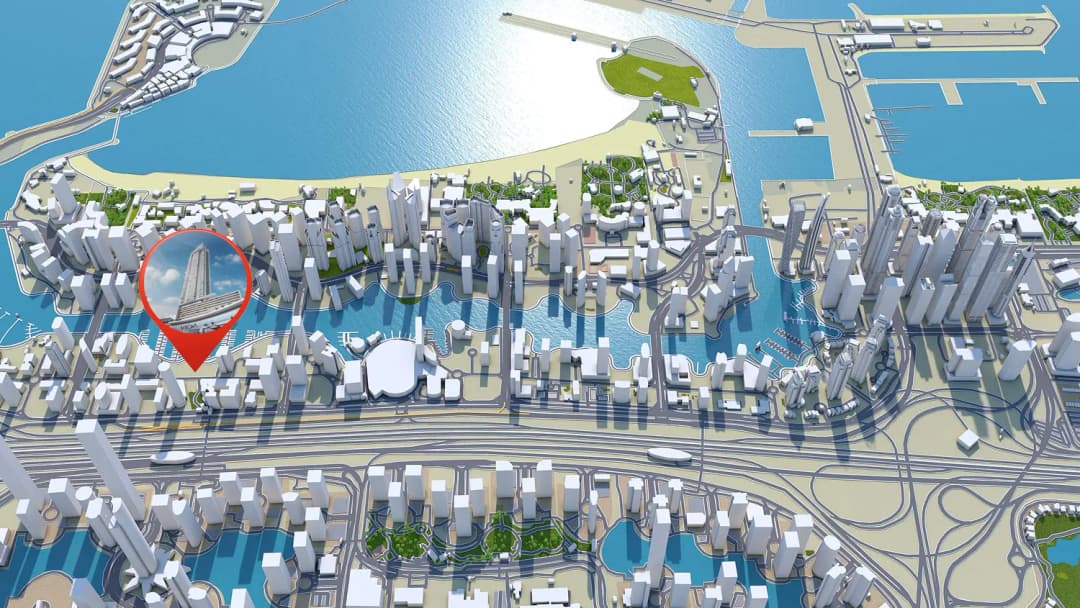Vida Dubai Marina master plan
