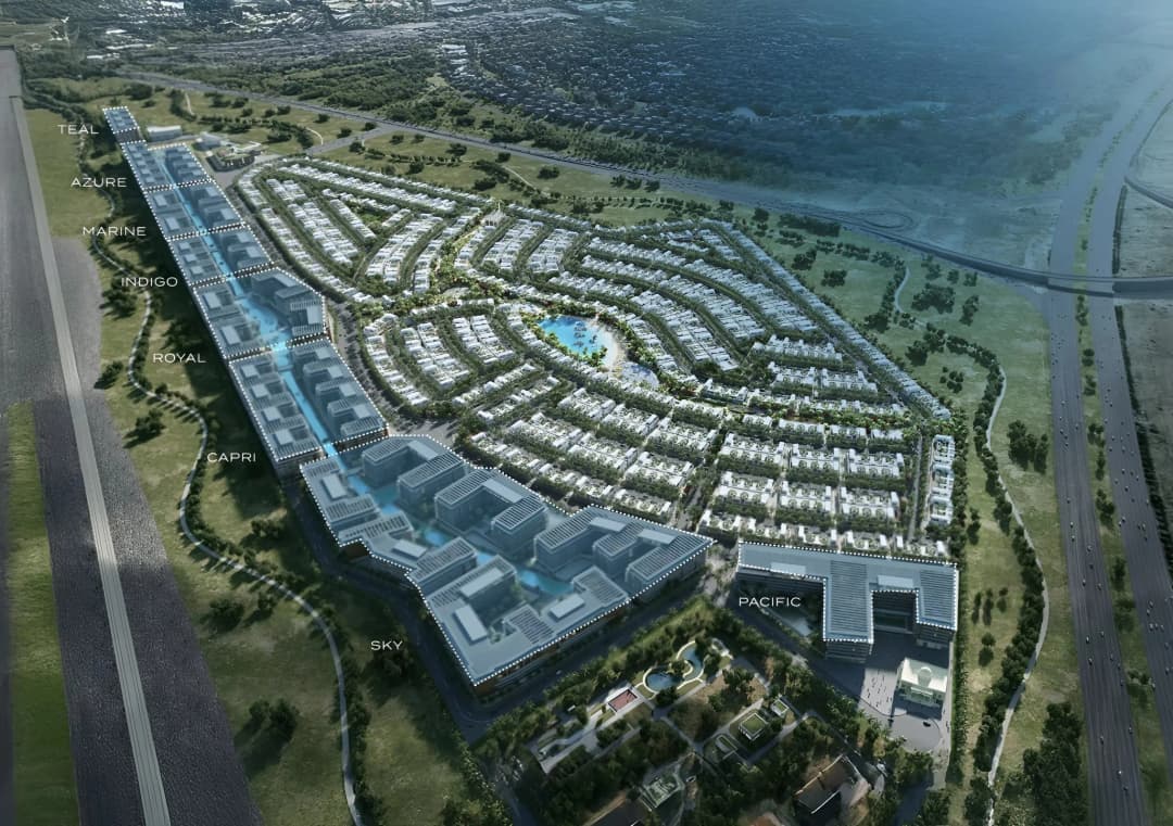 Damac Riverside Views master plan