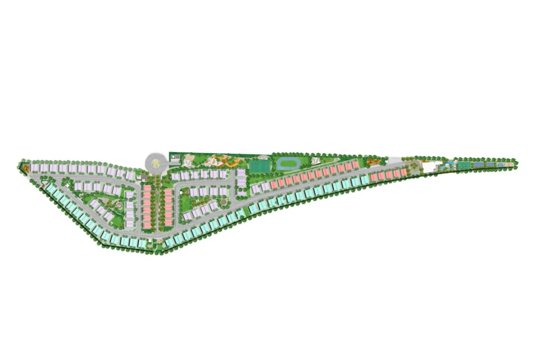 D Villas master plan