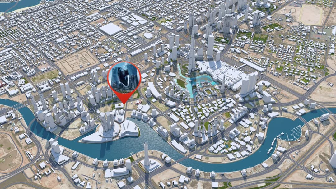 Opus By Zaha Hadid master plan