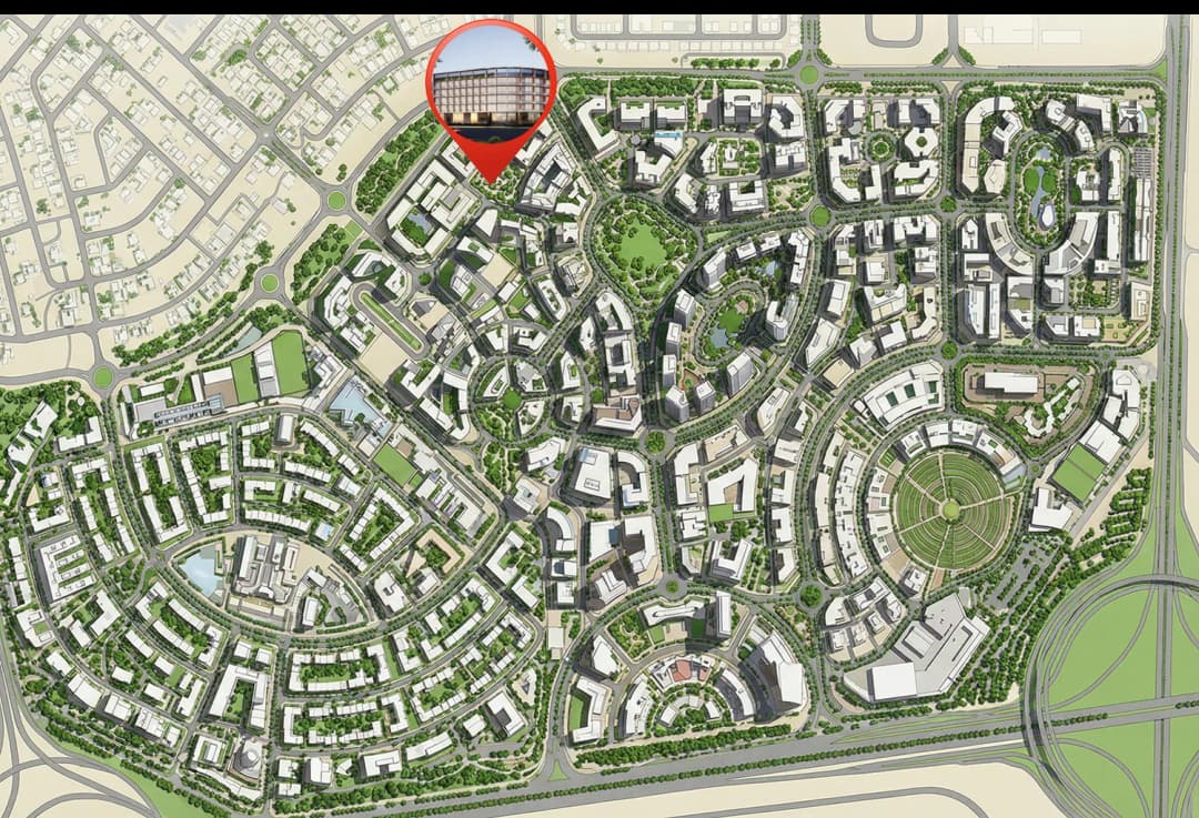 Binghatti HillCrest master plan