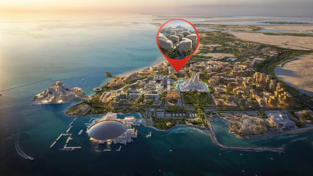 The Row Saadiyat master plan