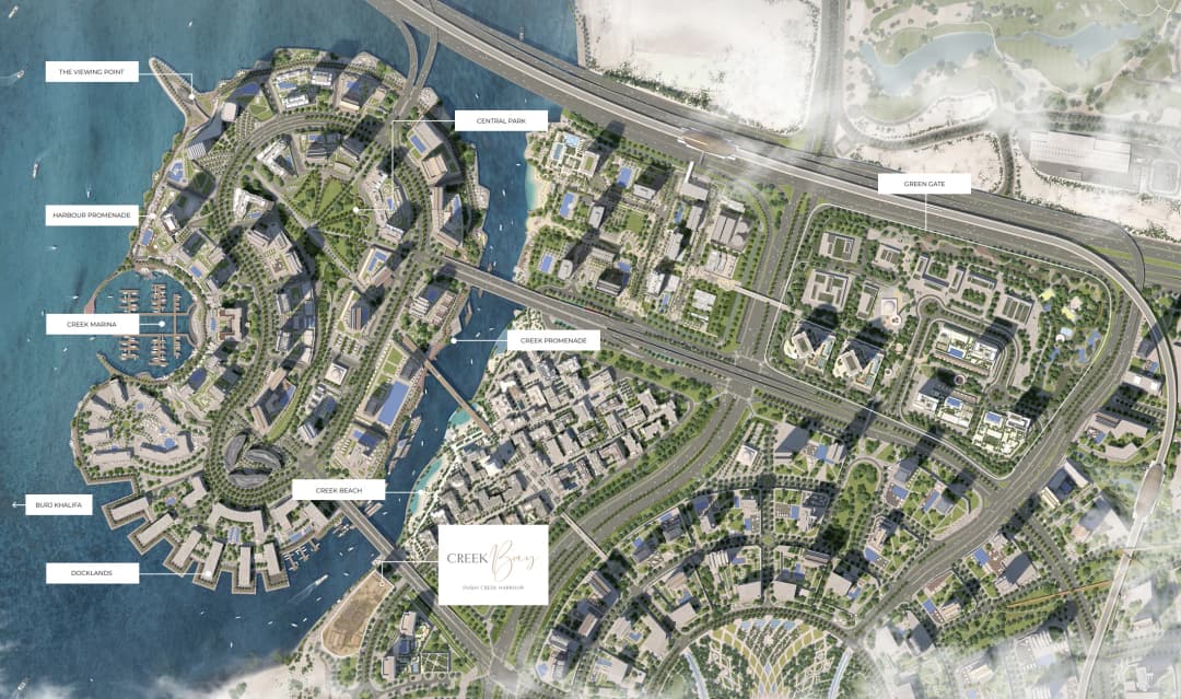 Creek Bay master plan