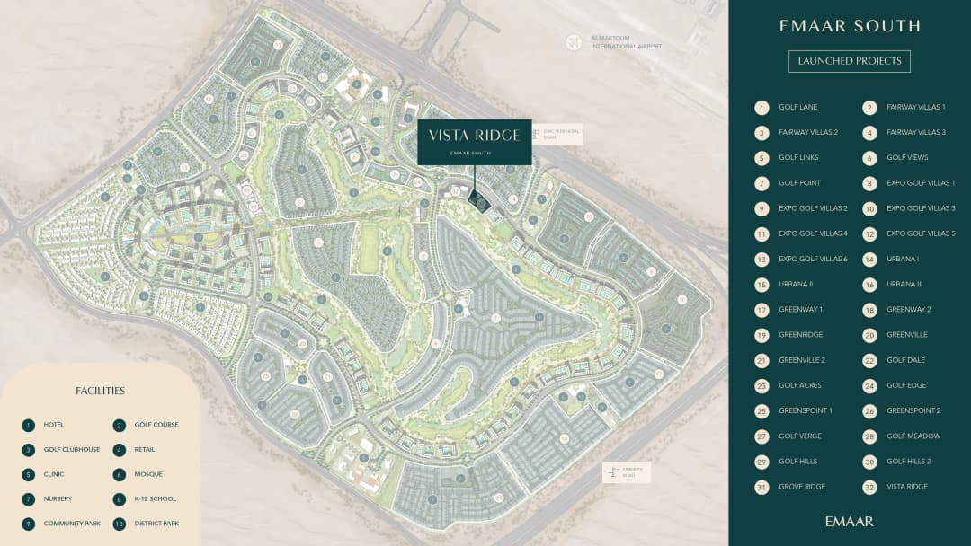 Vista Ridge master plan