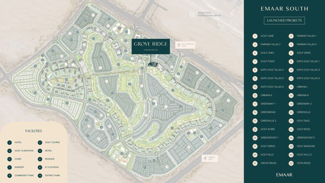 Grove Ridge master plan
