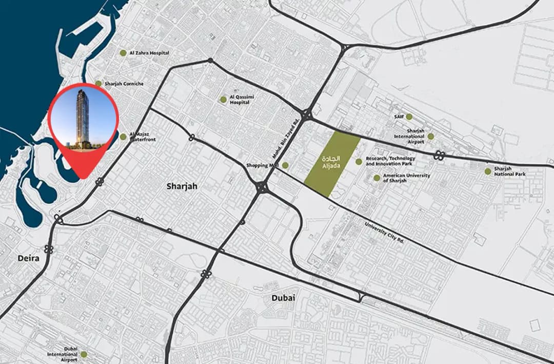 Al Ghaf Tower master plan