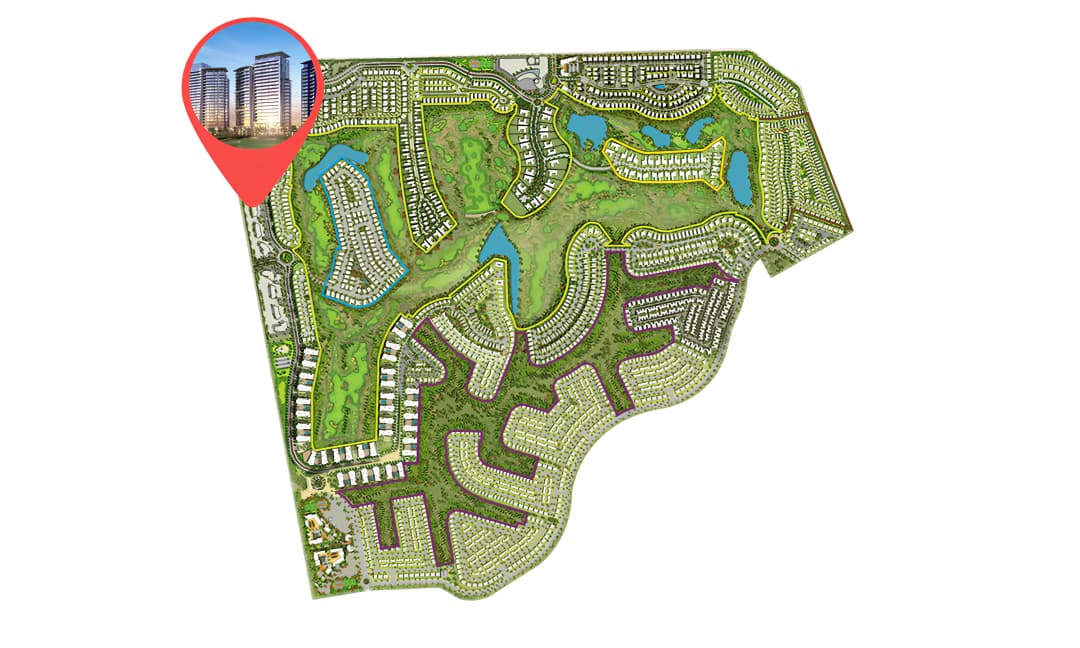 Damac Hills - Artesia master plan