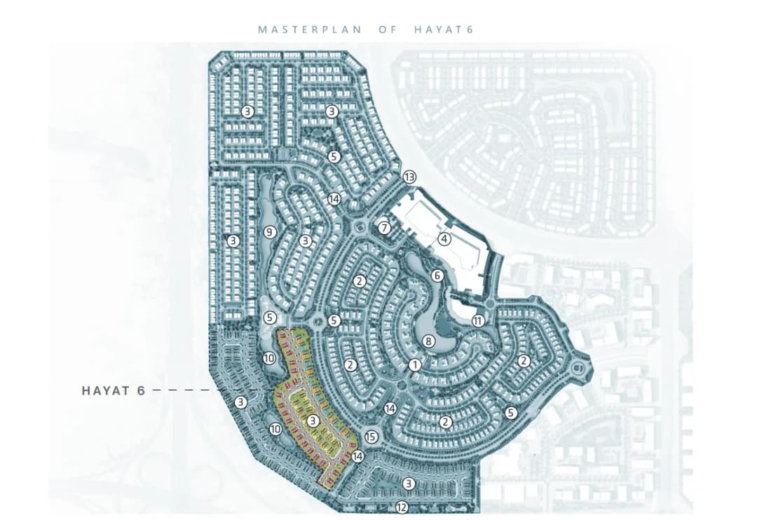 Hayat 6 master plan