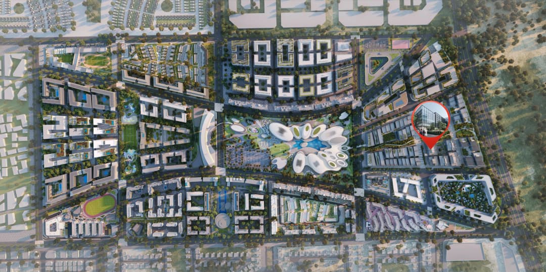 Aljada CBD Building 10 master plan
