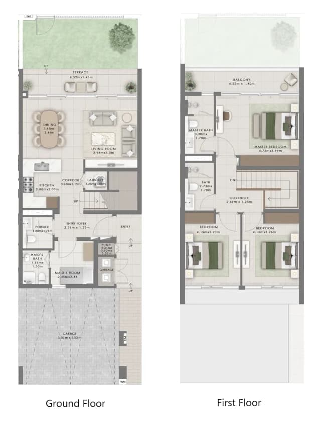 3 bed