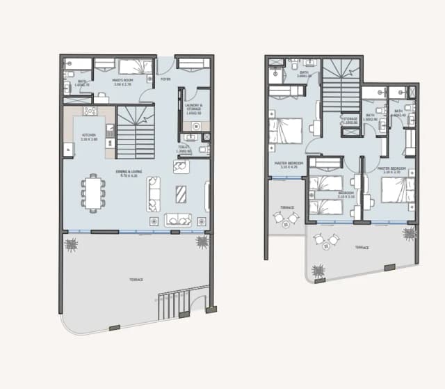 3 bed