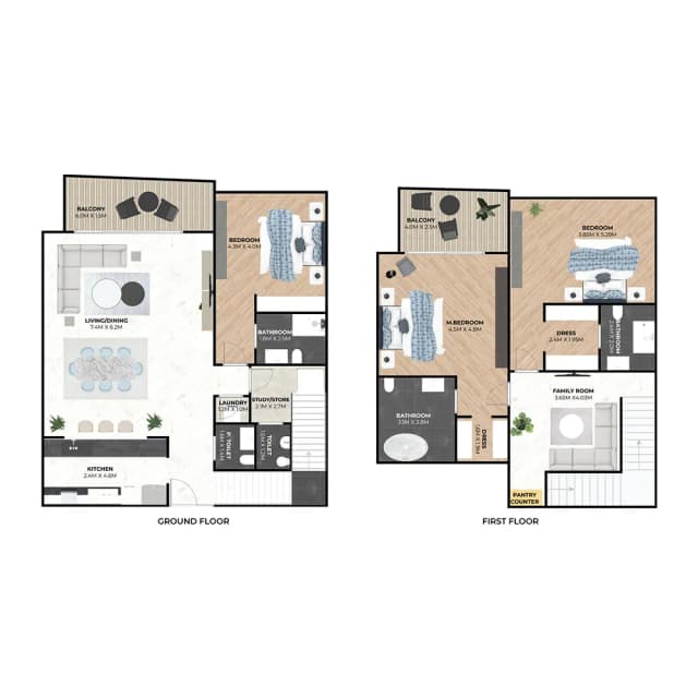 3 bed