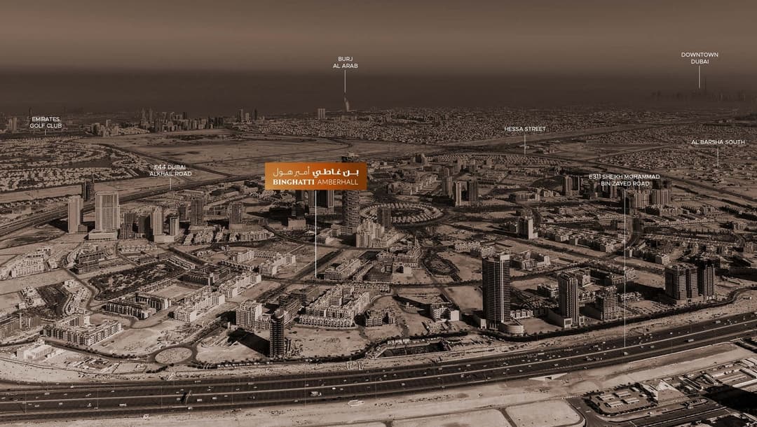 Binghatti Amberhall master plan
