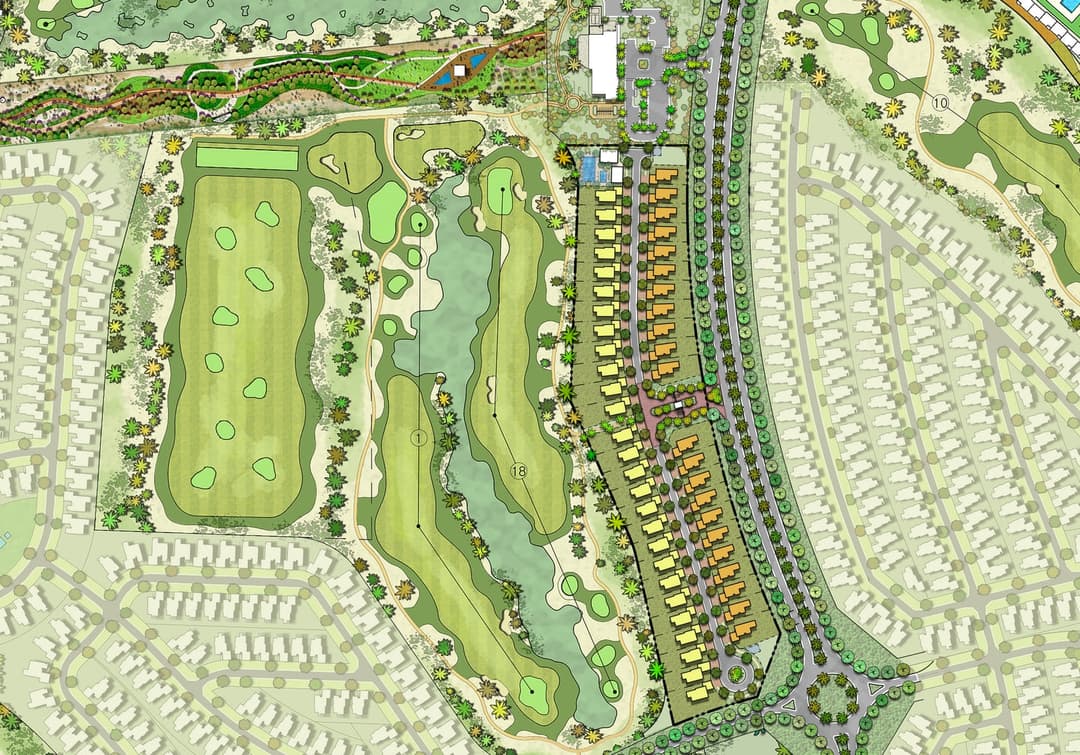 Fairway Villas master plan