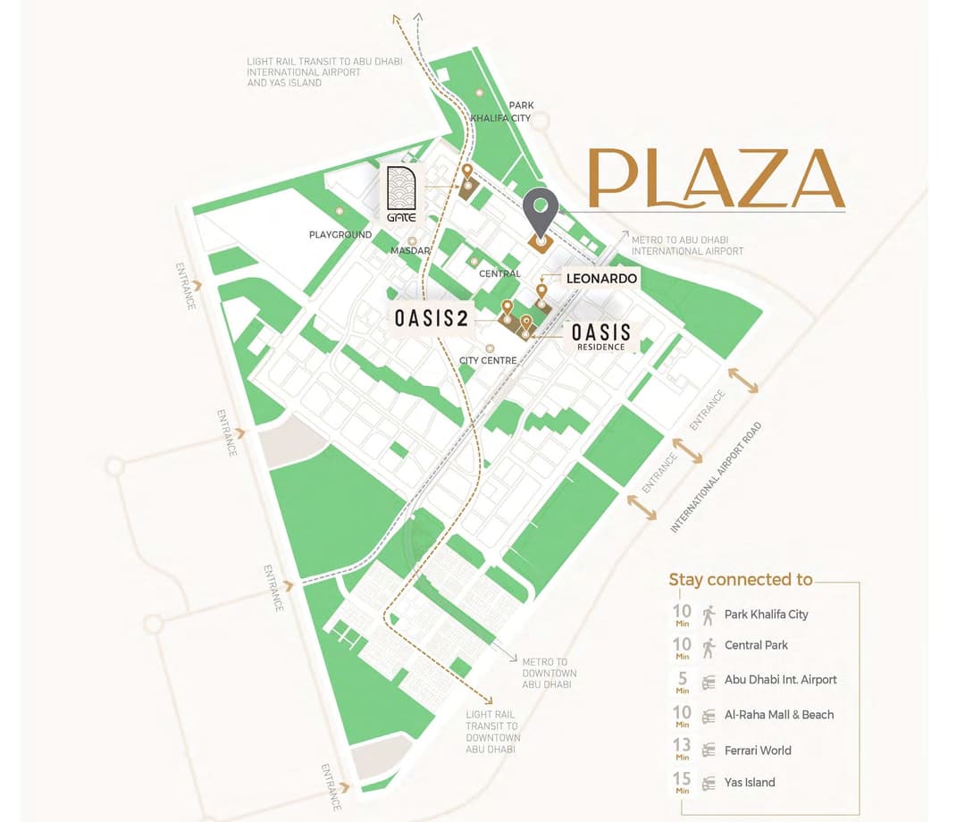 Plaza Reportage master plan