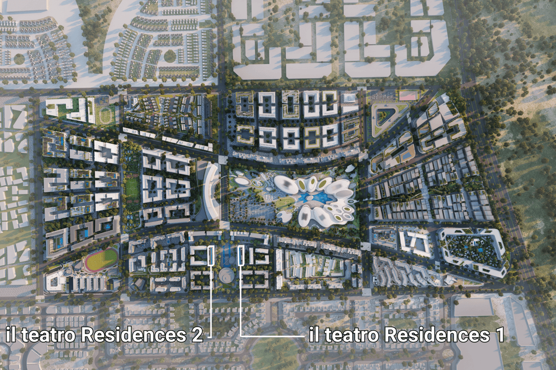 il teatro Residences 1 and 2 master plan