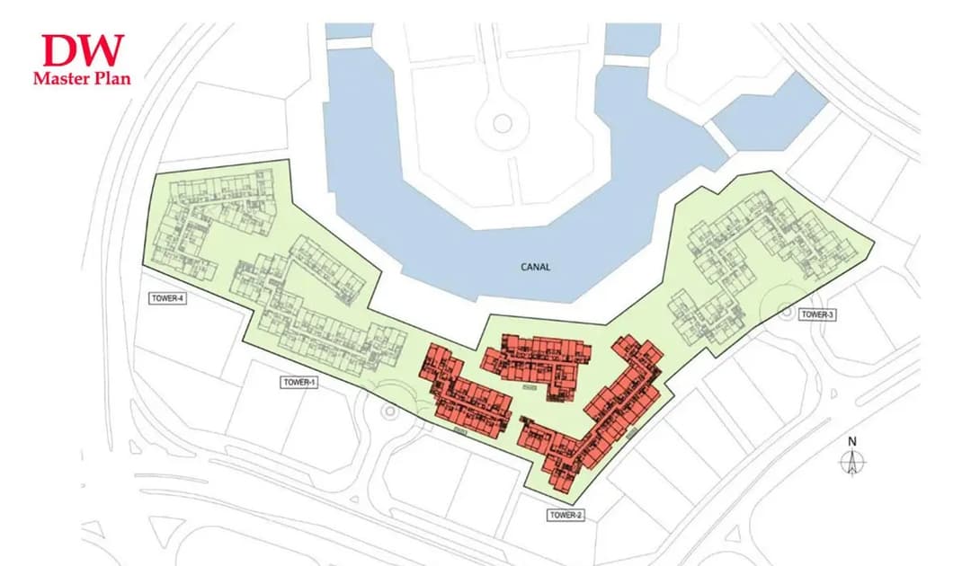 Dubai Wharf master plan