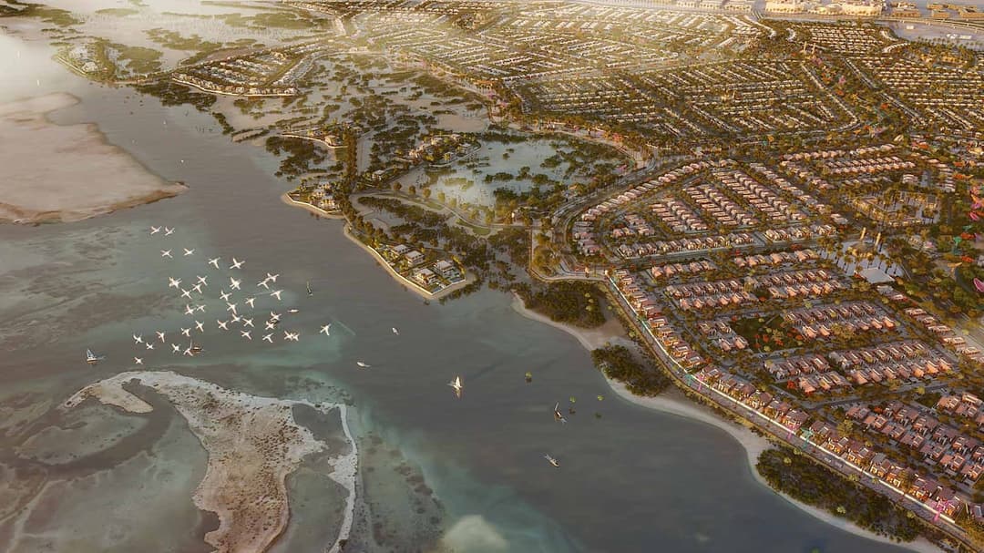 Saadiyat Lagoons master plan