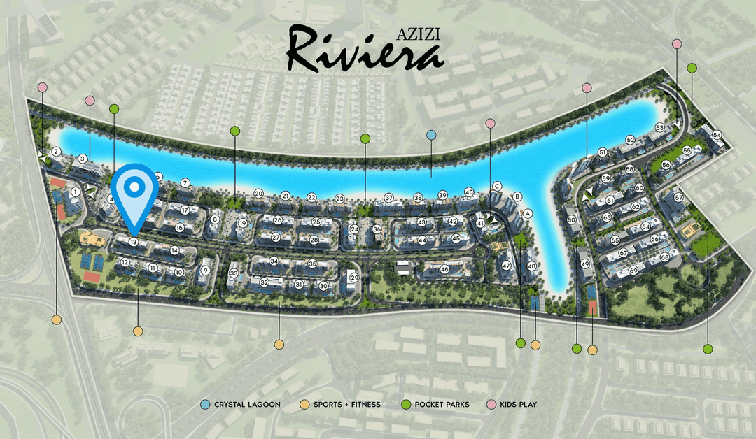 Riviera 13 master plan